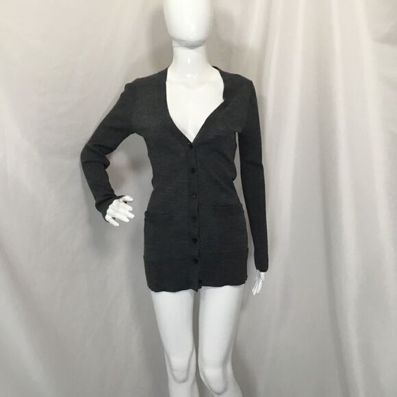 DKNY Light Wool Blend Cardigan (H5) - Picture 1 of 5